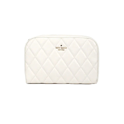 Kate Spade Carey Mini Parchment Quilted Camera Crossbody Bag - WanderMart Co.