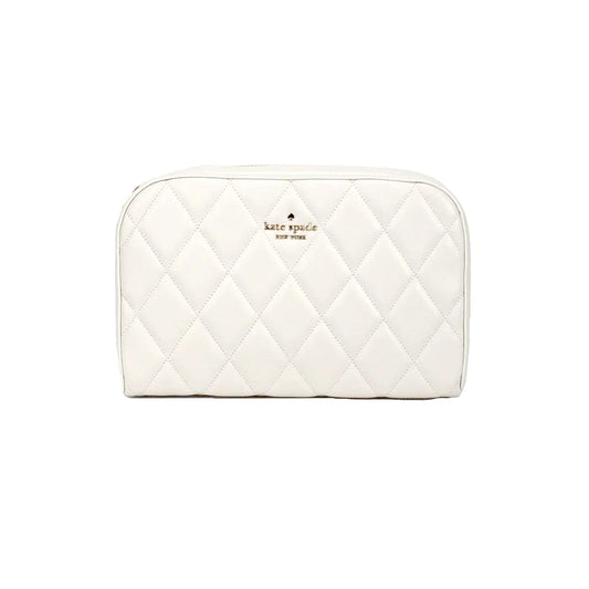 Kate Spade Carey Mini Parchment Quilted Camera Crossbody Bag - WanderMart Co.