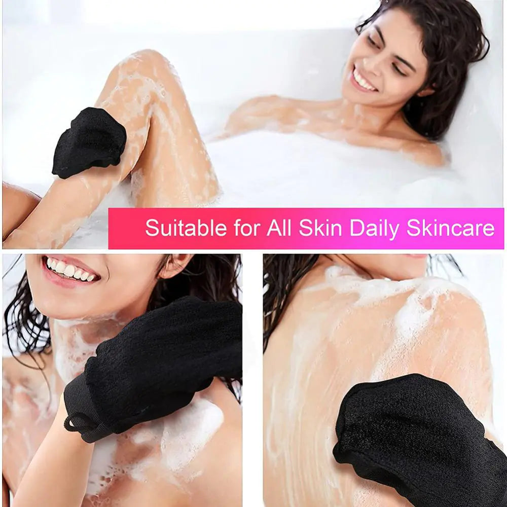 1PC Scrub Exfoliating Gloves Back Scrub Dead Skin Facial Massage Gloves - WanderMart Co.