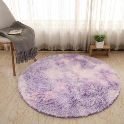 2023 New Warm Thick Round Rug Carpets - WanderMart Co.