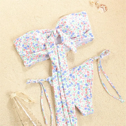 Hollow Out Bikini Set - WanderMart Co.