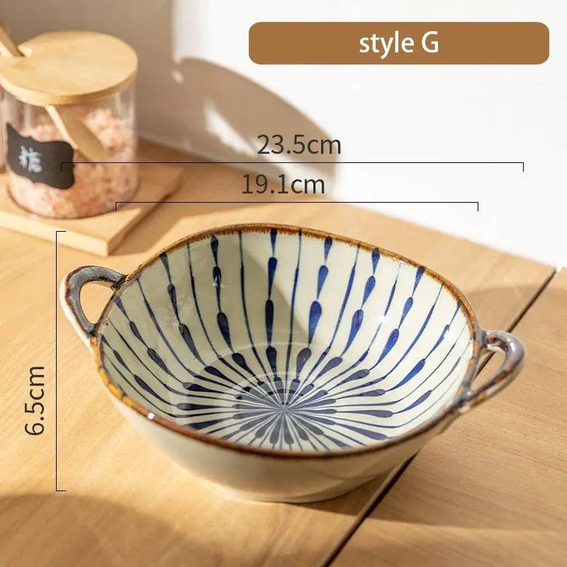 Ceramic Japanese Bowls - WanderMart Co.