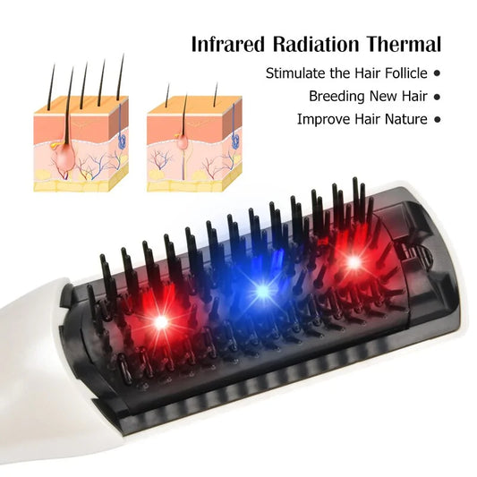 Infrared Massage Hair Comb - WanderMart Co.