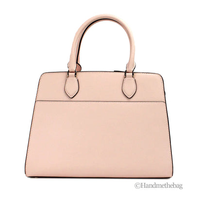 Kate Spade Madison Medium Conch Pink Saffiano Leather Satchel - WanderMart Co.