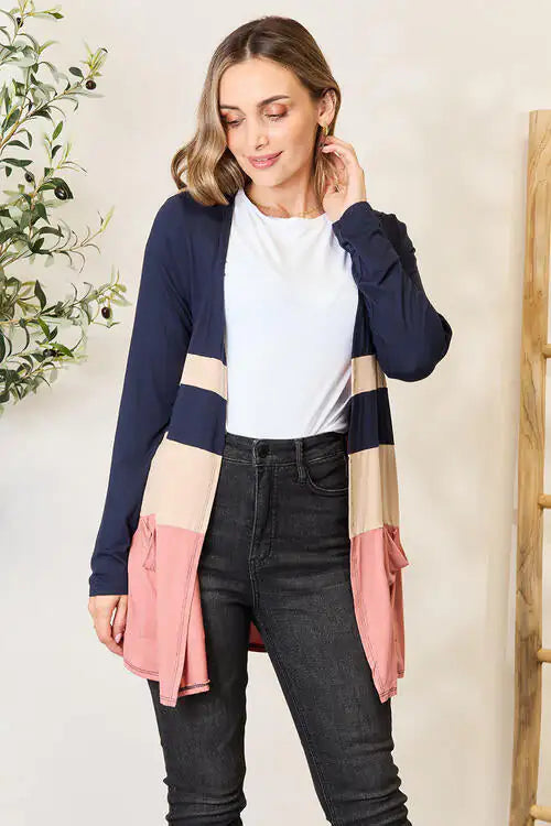 Amelia Open Cardigan- - WanderMart Co.