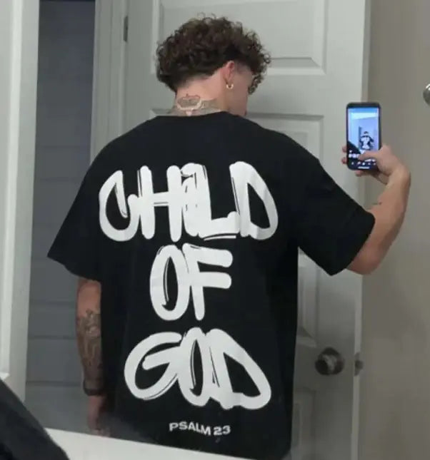 Child Of God Print T-shirt - WanderMart Co.