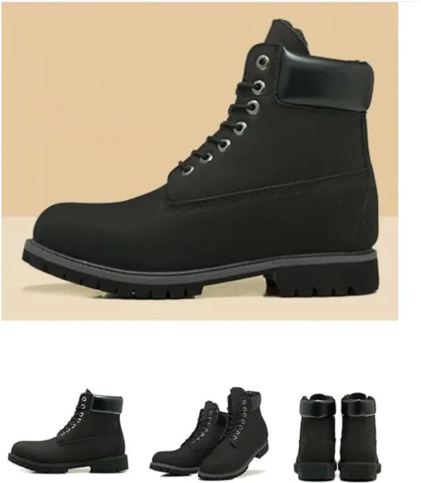 Waterproof Outdoor High-Top Martin Boots - WanderMart Co.