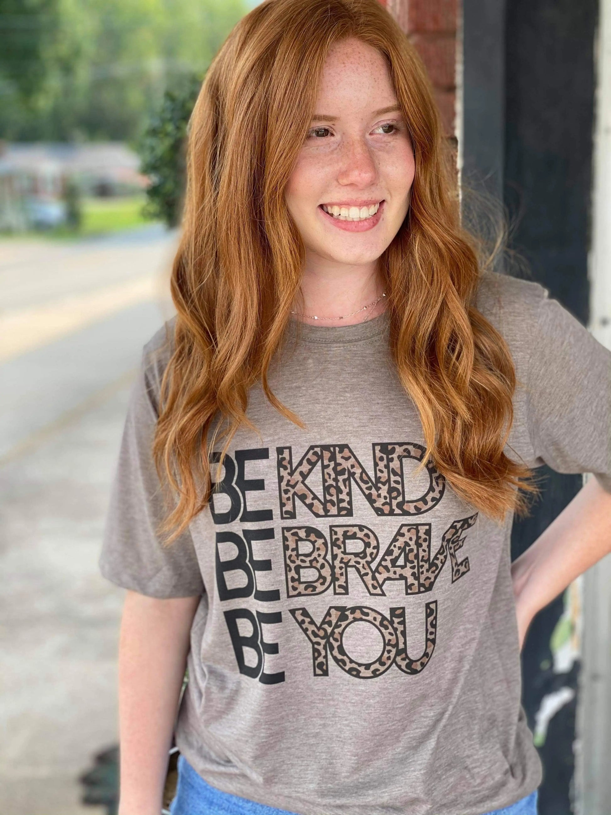 Be Kind Be Brave Be You T-Shirt - WanderMart Co.