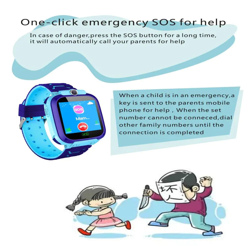 New SOS Smartwatch For Children - WanderMart Co.