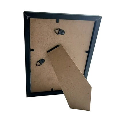 2 Pieces Black Wood Picture Frames - WanderMart Co.