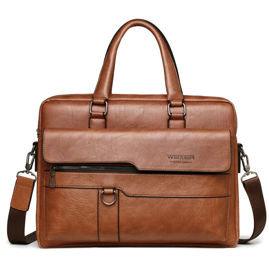 2023 Men Briefcase Bag - WanderMart Co.