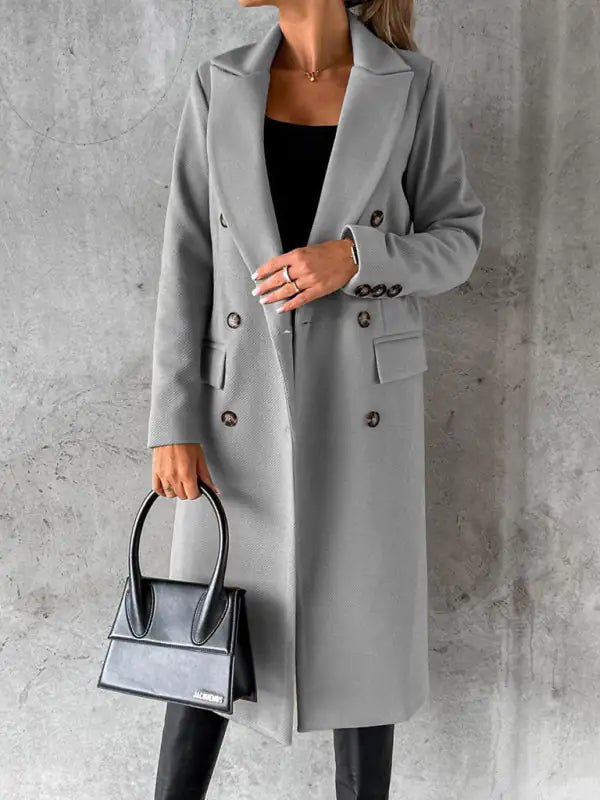 Business Casual Overcoat for Women - WanderMart Co.