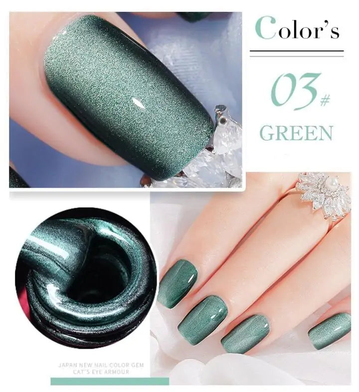 4D Magnetic Nail Polish Set - WanderMart Co.