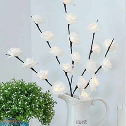 LED Willow Branch Lamp: Elegant Home Decor Accent - WanderMart Co.