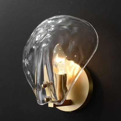 Creative Copper Shell Wall Lamp - WanderMart Co.