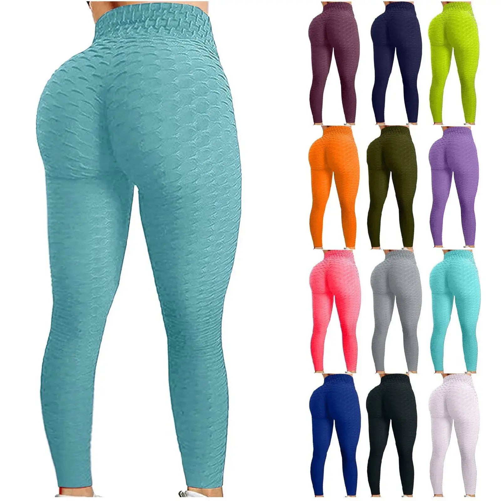 Women's High Waist Yoga Pants - WanderMart Co.