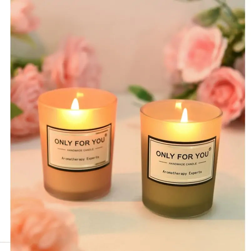 Romantic Floral Aromatherapy Smokeless Candle - WanderMart Co.