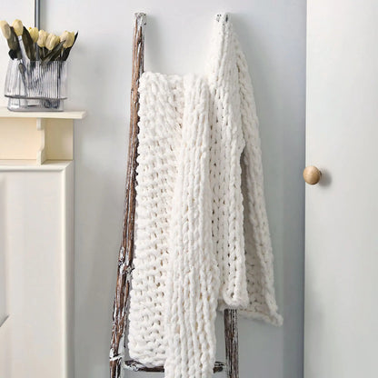 Knitted Throw Blanket - WanderMart Co.