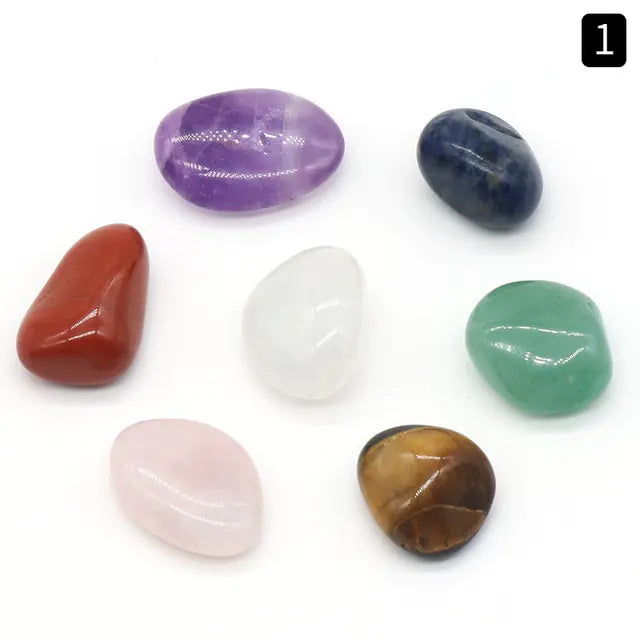 Natural Chakra Tumbled Stone Gemstone Rock Crystals - WanderMart Co.