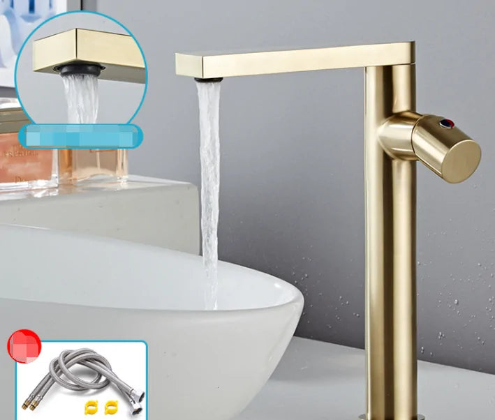 Bathroom Single Handle Basin Faucet - WanderMart Co.