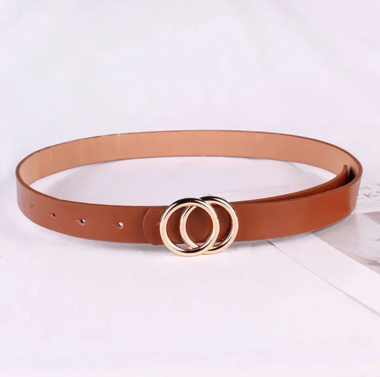 Elegance Loop: Women's Minimalist Ring Belt - WanderMart Co.