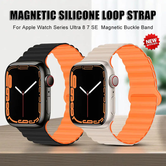 Silicone Strap Band Magnetic Bracelet - WanderMart Co.