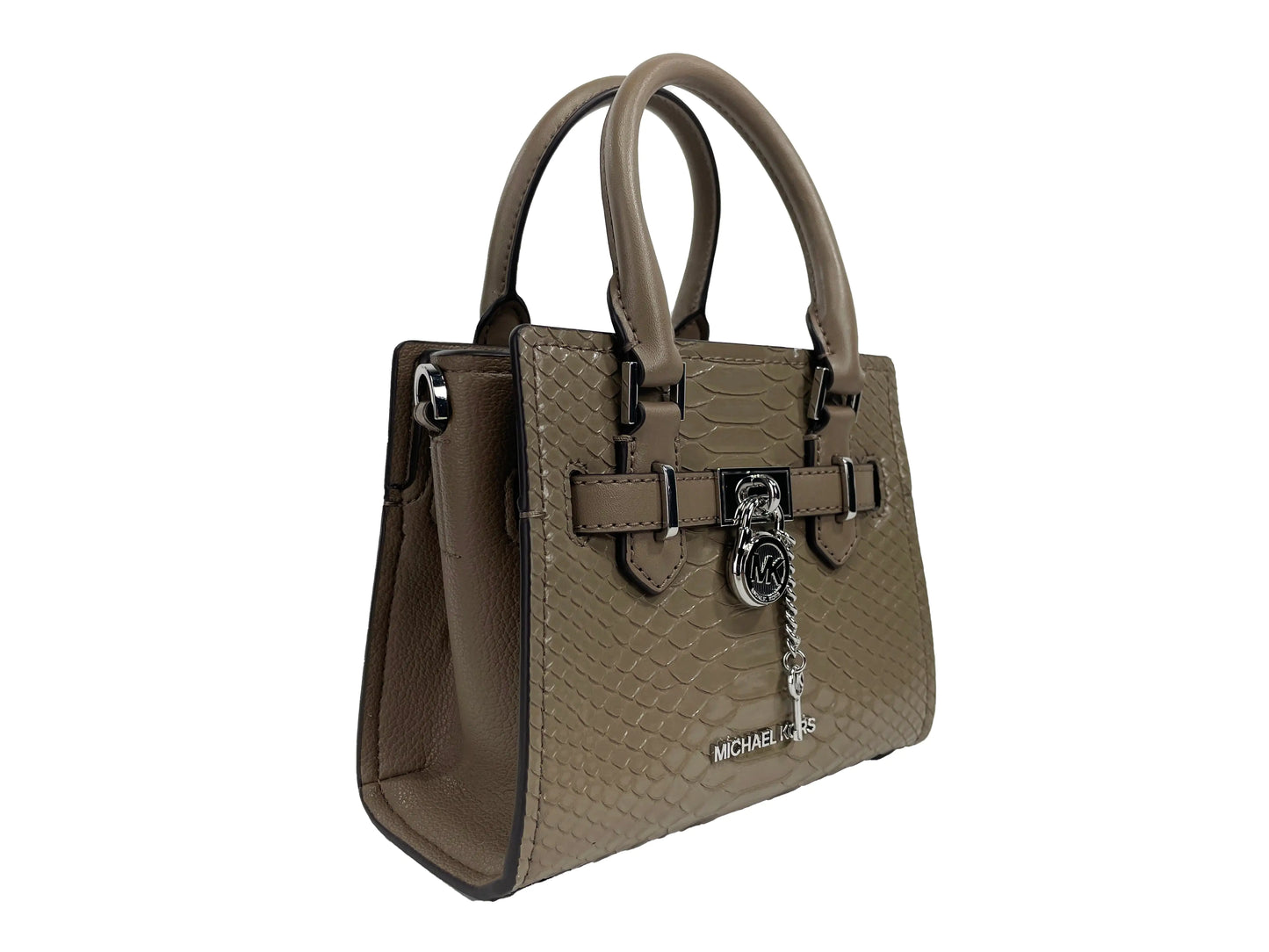 Michael Kors Hamilton XS Dusk Snake Satchel Crossbody - WanderMart Co.