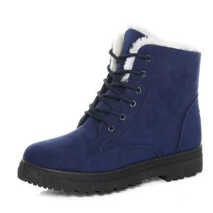 Women Winter Ankle Boots Winter Shoes - WanderMart Co.