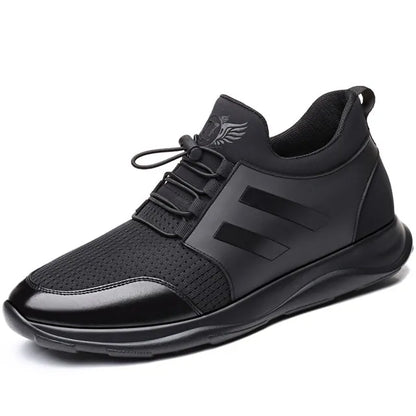 Casual Black Mesh Shoe - WanderMart Co.