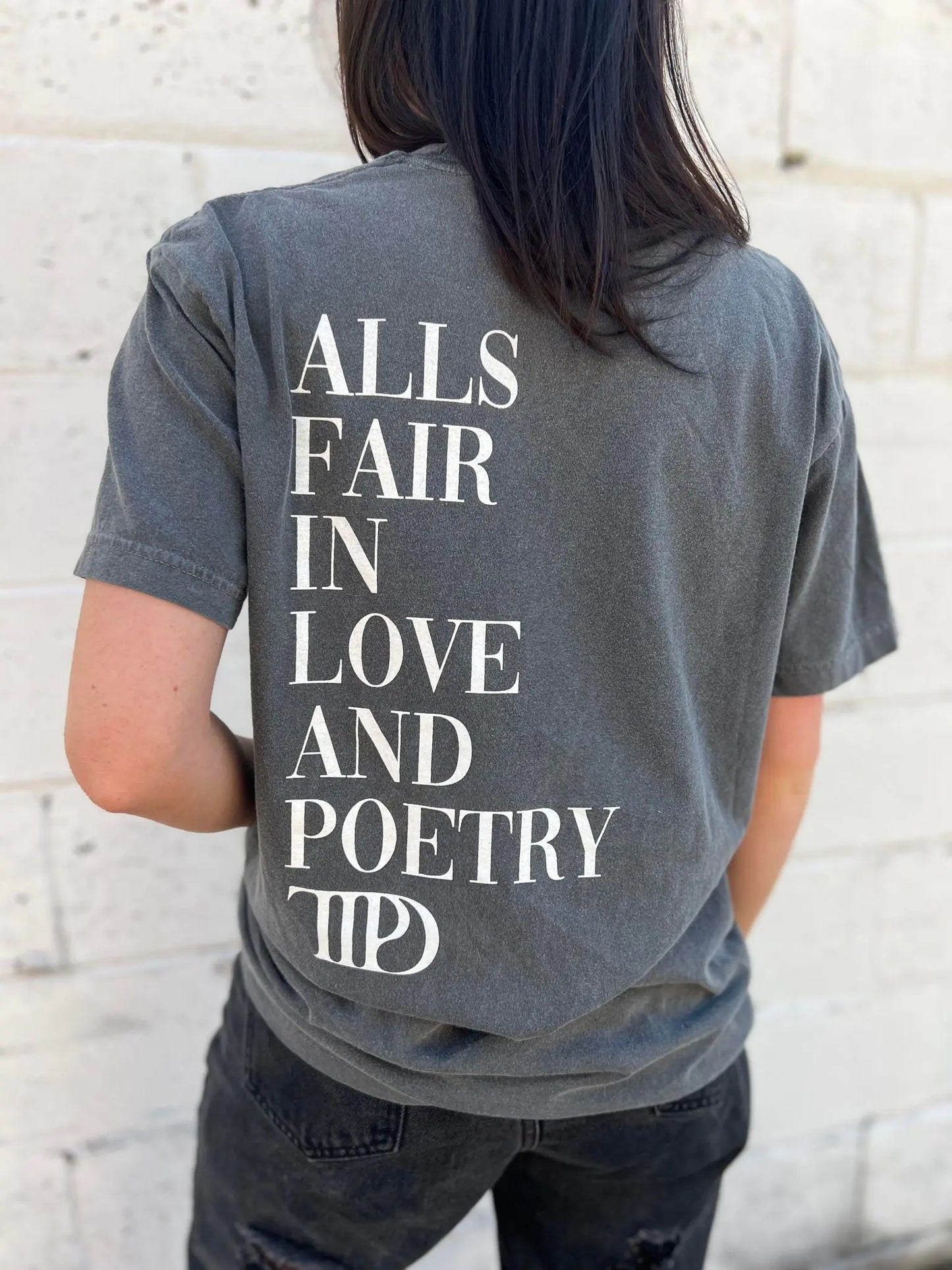 All's Fair in Love and Poetry Tee - WanderMart Co.