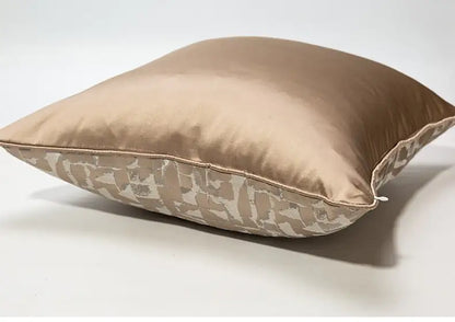 Bronze Jacquard Cushion Cover - WanderMart Co.