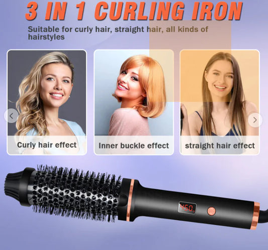 New Hair Curler And Straightener Dual-use Hair Curler - WanderMart Co.