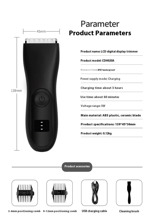 Body Hair Trimmer - WanderMart Co.