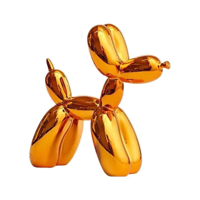 Resin Balloon Dog Statue Figurines - WanderMart Co.