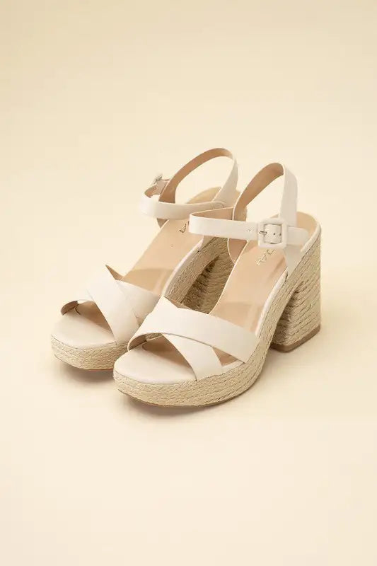 Chunky Sandal Heel - WanderMart Co.