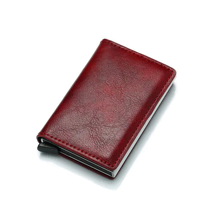 Bank Cards Holders Leather - WanderMart Co.