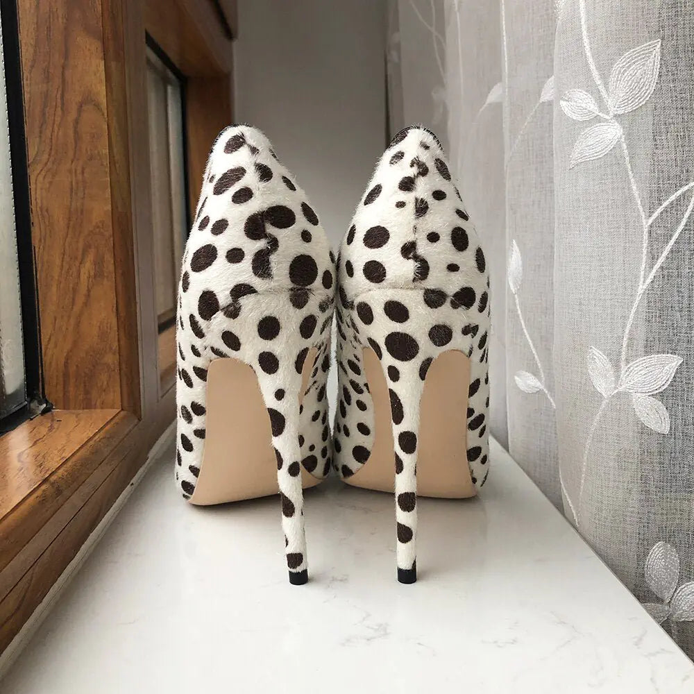 Polka Dot Womens Pumps - WanderMart Co.