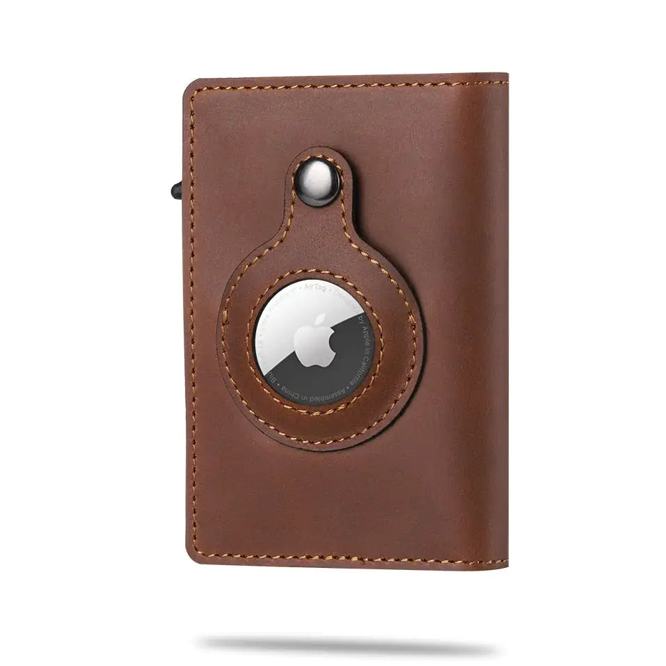 Airtag Card Holder Wallet - WanderMart Co.