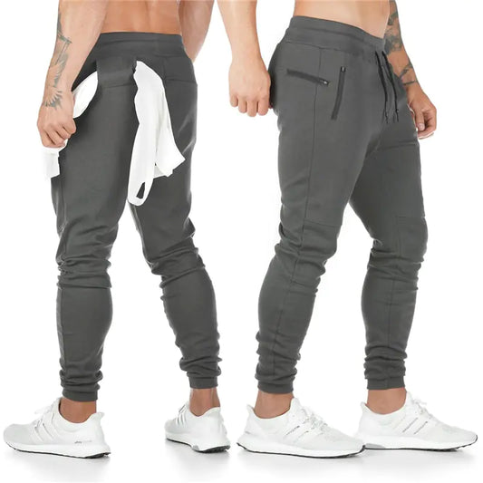 2019 New Men's Fashion Track Pants: Long Trousers for Fitness Workout - WanderMart Co.