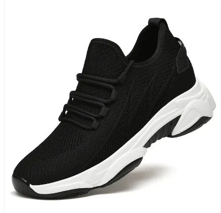 Spring And Autumn New Men's Shoes Cross-border Running Air Cushion Shoes Soft Bottom Casual Sneakers - WanderMart Co.