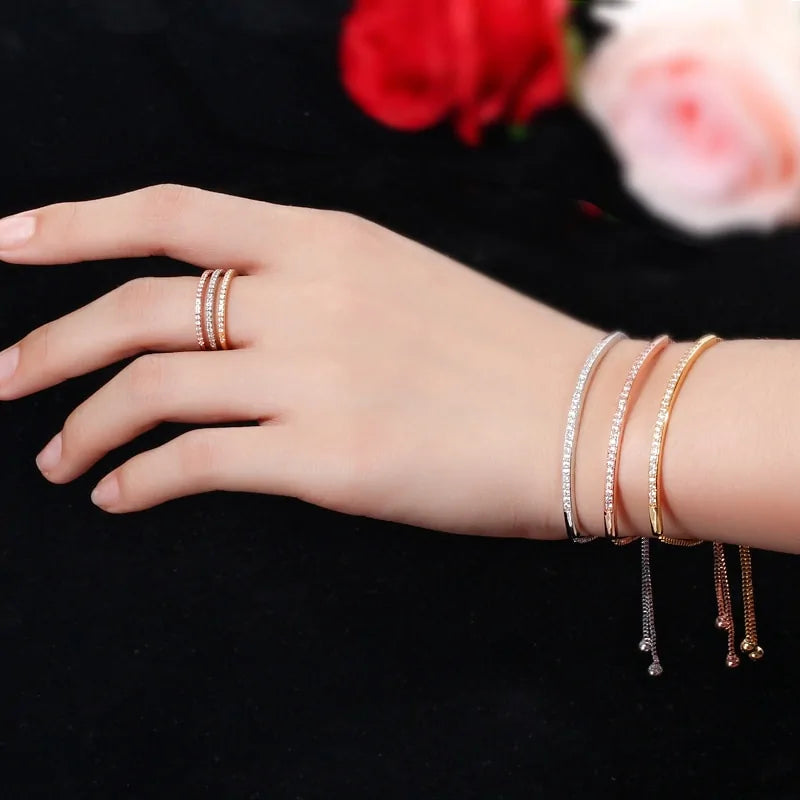 Exquisite Rose Gold Jewelry - WanderMart Co.