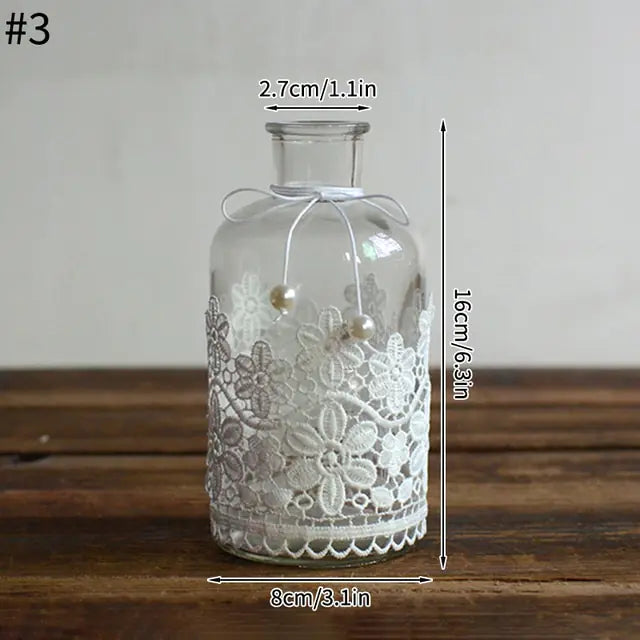 Modern Transparent Cactus Glass Vase for Room Decoration - WanderMart Co.