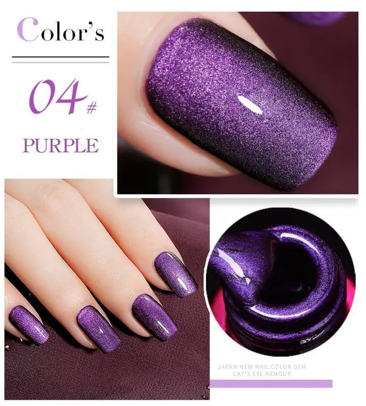 4D Magnetic Nail Polish Set - WanderMart Co.