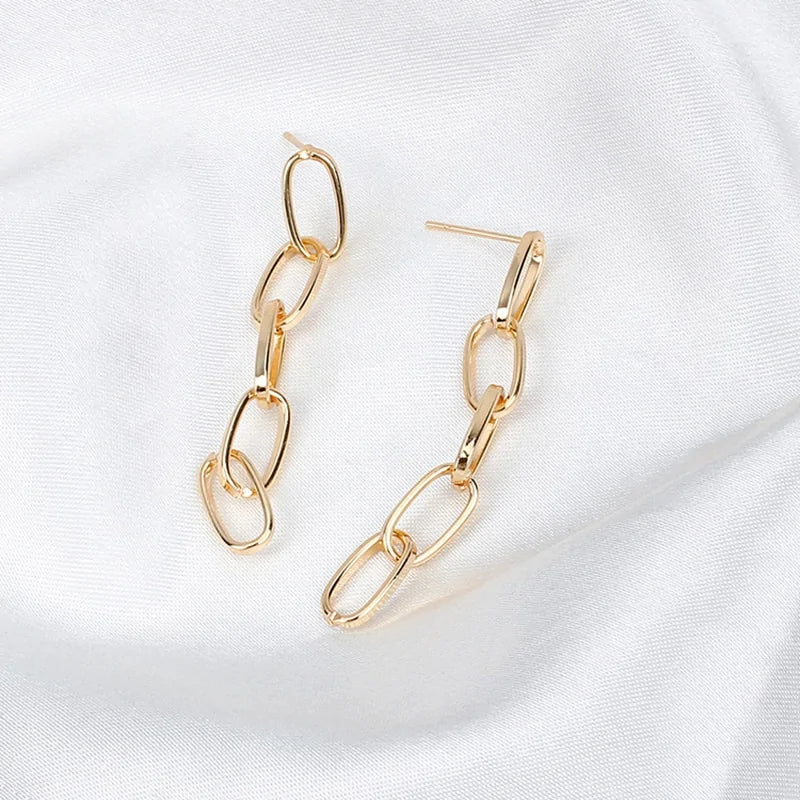 Big Hoop Large Circle Earrings - WanderMart Co.