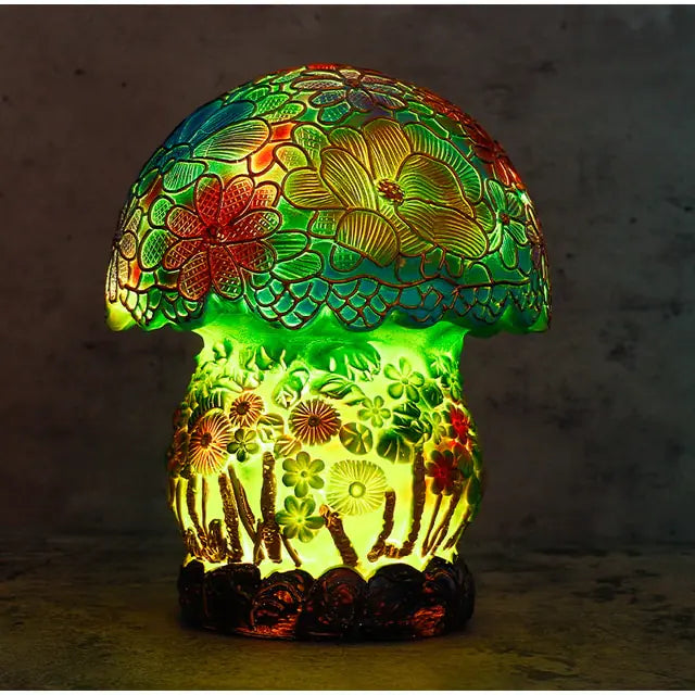 Creative Stained Plant Series Table Lamp - WanderMart Co.