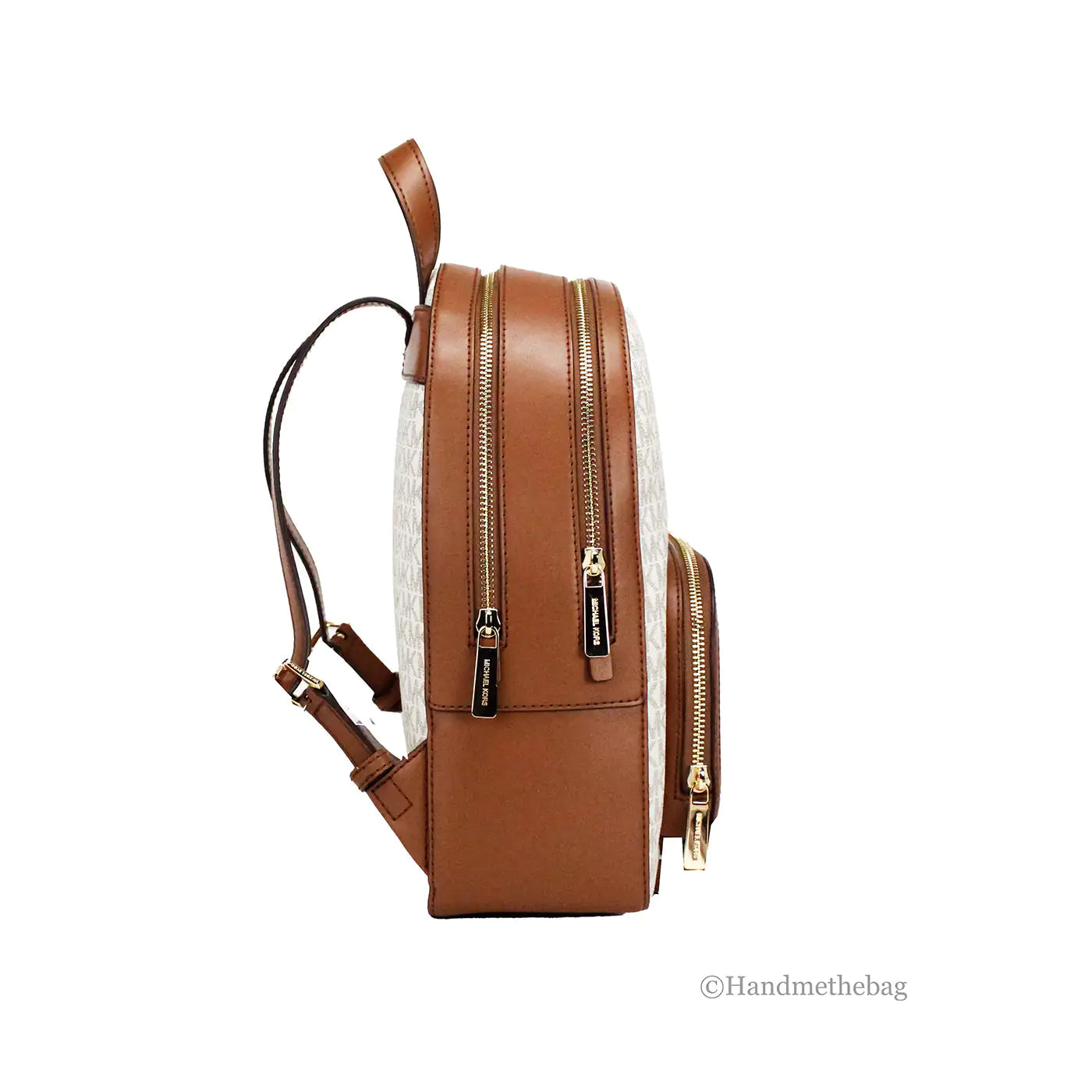 Michael Kors Jaycee Medium Vanilla Backpack - WanderMart Co.