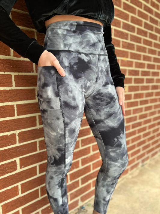 ASK Apparel Butter Soft Tie Dye Leggings - WanderMart Co.