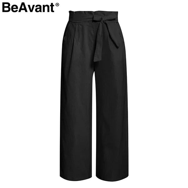 Casual Cotton Linen Summer Pants - WanderMart Co.