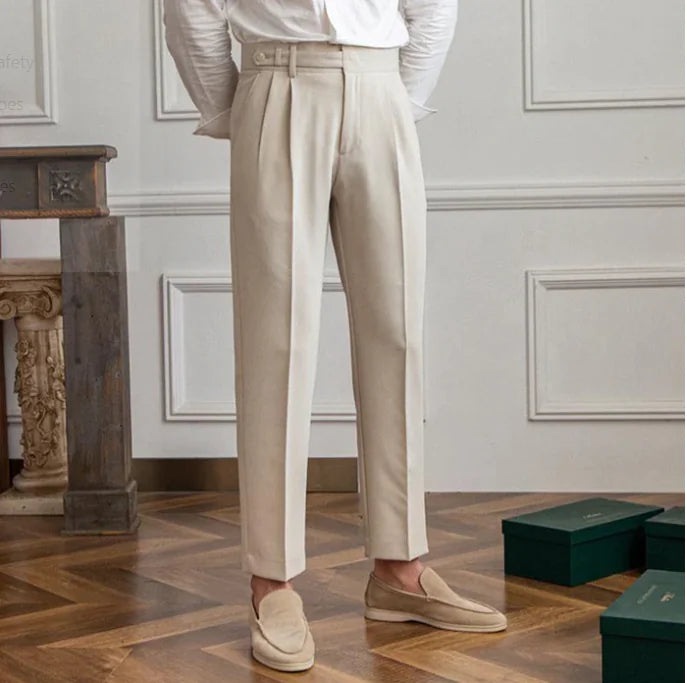 Trendy Retro Suit Pants - WanderMart Co.