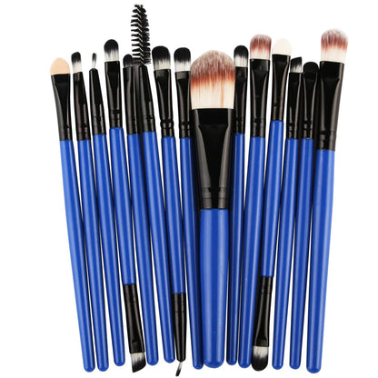 15 Pieces Makeup Brush Set - WanderMart Co.